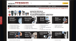 Desktop Screenshot of merenitvrdosti.cz